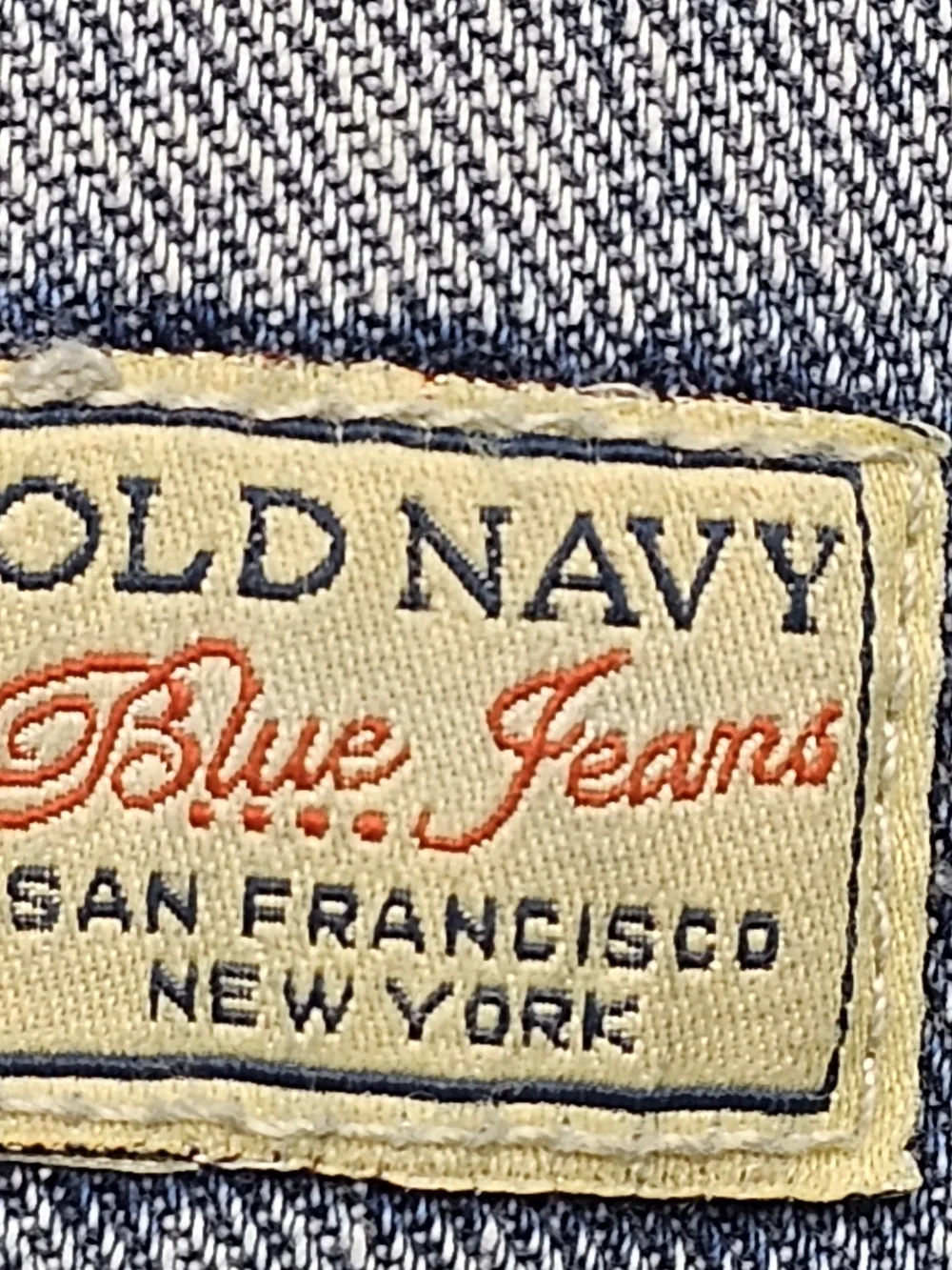 Vintage Old Navy Painter Carpenter Jeans Boys 14 Adjustable Waist Denim 90s